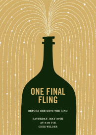 Magnum Opus - Bachelorette Party Invitation by Paperless Post