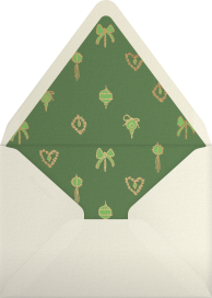 Christmas Tree Viewing - Paperless Post Envelope