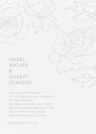 Meet me in the Menagerie - Wedding Invitation by Crane & Co.