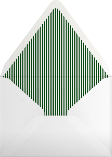 Photo Floral Merry & Married Card Envelope