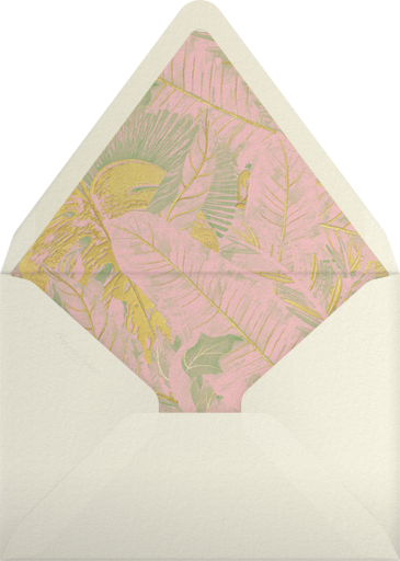 Tropics - Paperless Post Envelope