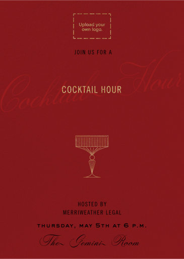 High Spirits - Business Invitation by Paperless Post