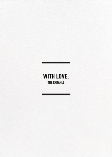 Full of Joy - Greeting Card by Paperless Post - Back