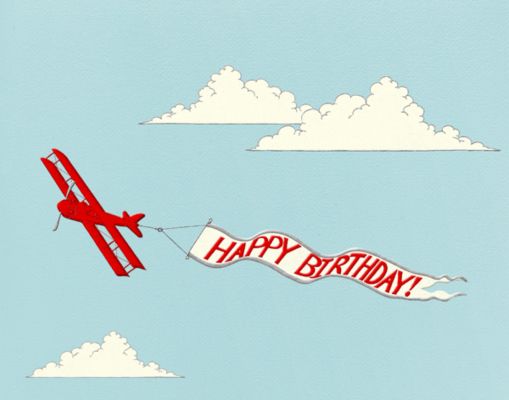 Birthday Biplane - Paperless Post