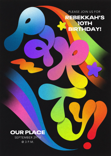 Disco Superstar - Birthday Invitation by Paperless Post