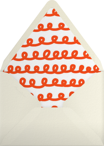 Curly Border - The Indigo Bunting Envelope