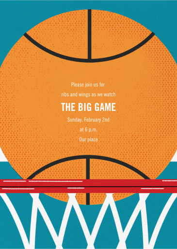 Hoop Dreams - Get-Together Invitation by Paperless Post