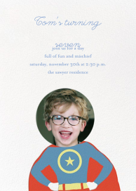 To the Rescue - Birthday Invitation by Little Cube