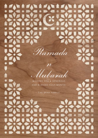 Jali - Ramadan Card by Paperless Post