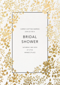 Richmond Park - Bridal Shower Invitation by Oscar de la Renta