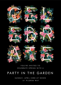 Monogrammed Celebration by Rifle Paper Co.