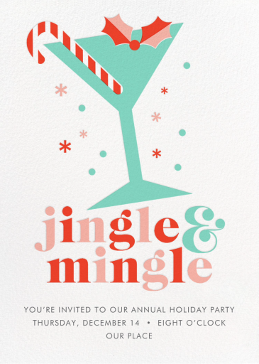 Holiday Martini - Invitation by Hello!Lucky