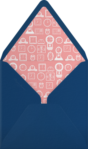 On The Hour - Paperless Post Envelope