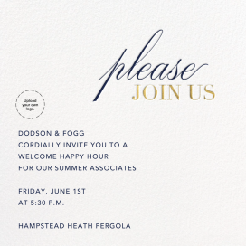 Please Join Us - Business Event Invitation by Paperless Post