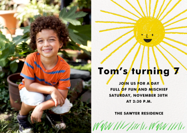 Moment in the Sun (Photo) - Birthday Invitation by Hello!Lucky