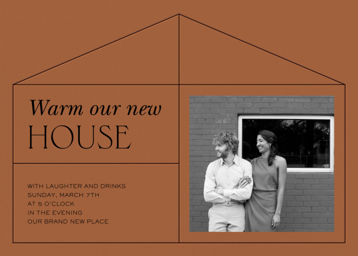 House Frame - Housewarming Invitation by Paperless Post