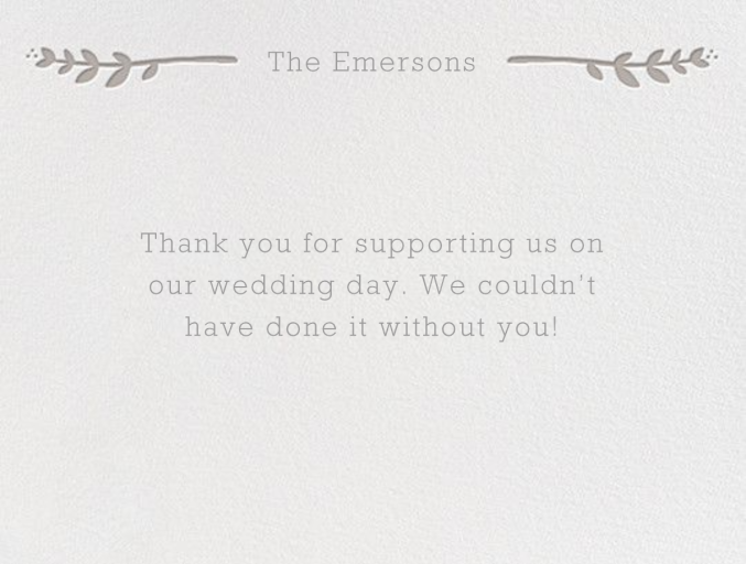 Louisa I (Thank You) - Stationery by Paperless Post