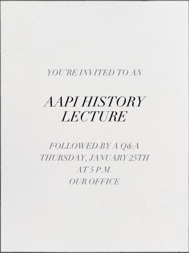 Edge Stain Ivory - Seminar Invitation by Paperless Post