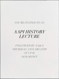 Edge Stain Ivory - Seminar Invitation by Paperless Post