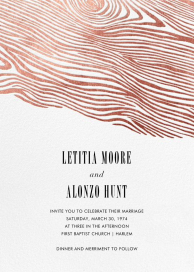 Burlwood II - Wedding Invitation by Paperless Post