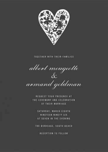 Slate - Wedding Invitation by Paperless Post