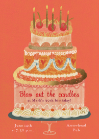 Wish Time - Birthday Invitation by Maisy Summer