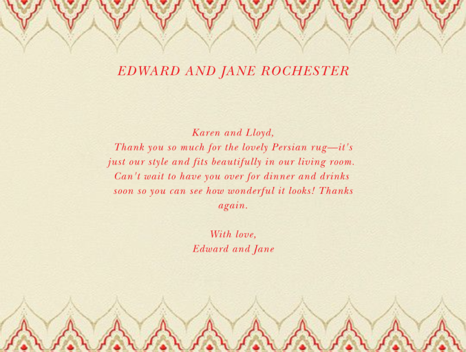 Silk Road (Thank You) by Crane & Co.