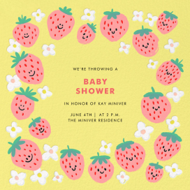 Berry Baby - Baby Shower Invitation by Hello!Lucky