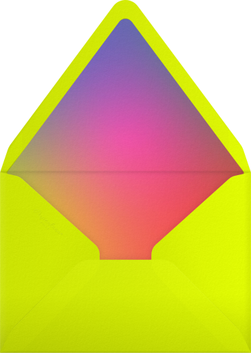 Party Pins - Paperless Post Envelope