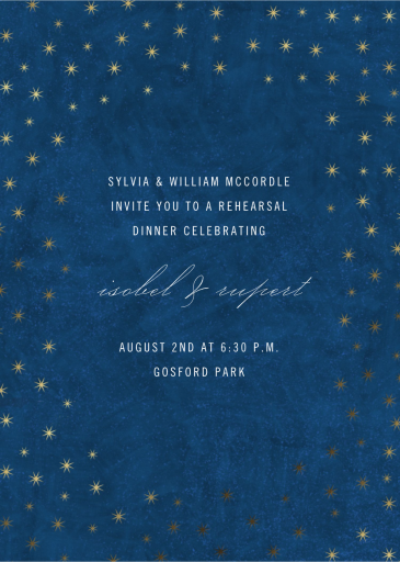Celeste - Rehearsal Dinner Invitation by Paperless Post