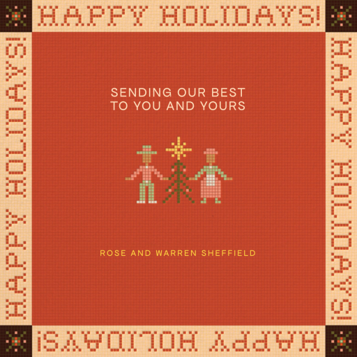 Homespun - Greeting Card by Rubinski Works