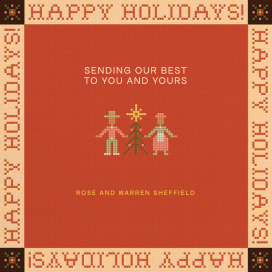 Homespun - Holiday Card by Rubinski Works