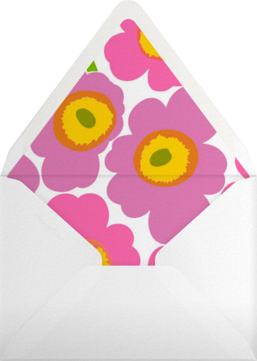 Unikko (Horizontal) - Marimekko Envelope