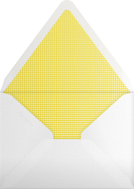 Bold Line (Tall) - The Indigo Bunting Envelope