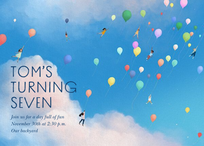 Great Heights - Birthday Invitation by Vashti Harrison