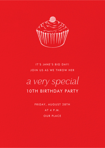 Red by Paperless Post