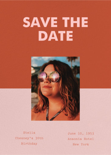 Flip Side - Save the Date by Paperless Post
