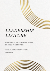 Sand Garden - Conference Invitation by kate spade new york