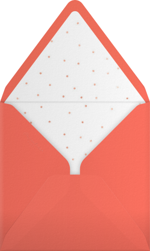 A Peachy New Year - Paperless Post Envelope