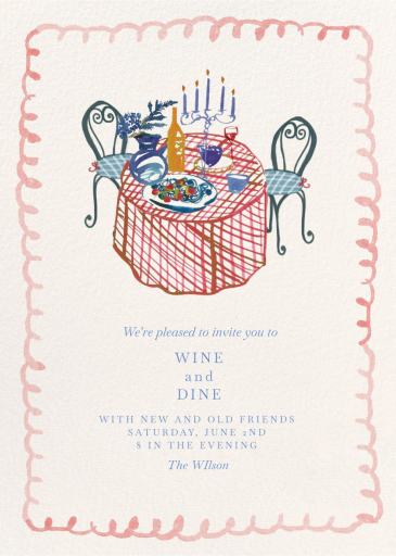 Dinner for Two by Ten Story Stationery