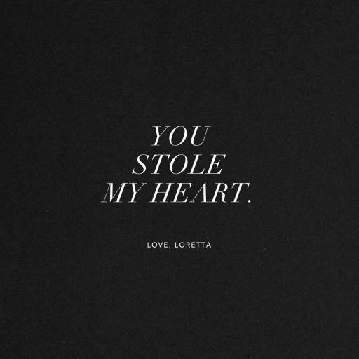 Love Struck - Photo - Valentine's Day Card by Kelly Wearstler - Back