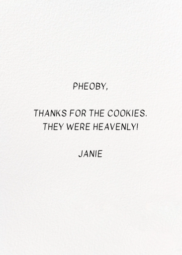 Gradient Smiles - Thank You Card by Hartland Cards - Back