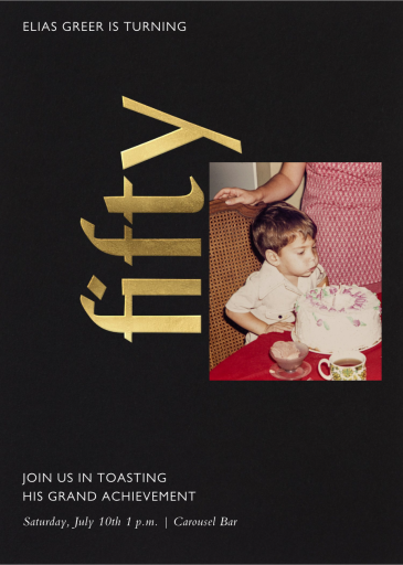 Celebration Photo - Birthday Invitation by Paperless Post