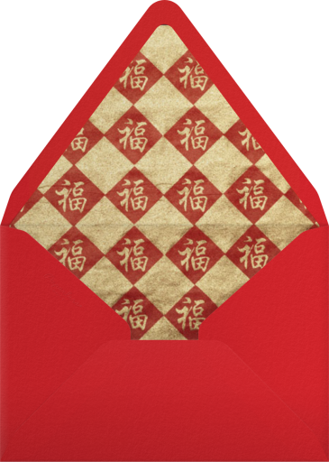 Flying Dragons - Paperless Post Envelope