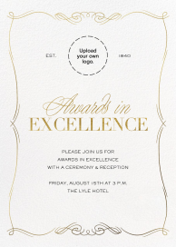 Grand - Awards Ceremony Invitation by Paperless Post
