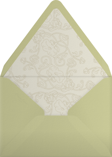 Embossed Vines - Paperless Post Envelope