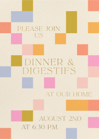 Colorful Pixels by Gold Rush Paper