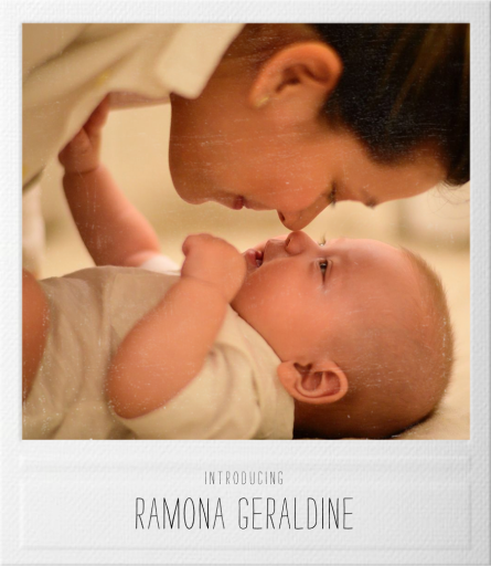 Snapshot - Double Sided - Birth Announcement by Paperless Post