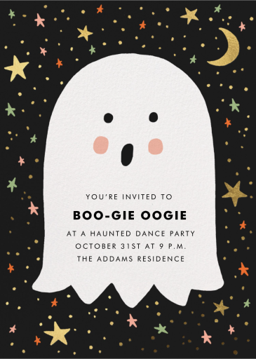 Not-So-Spooky Ghost - Invitation by Rifle Paper Co.
