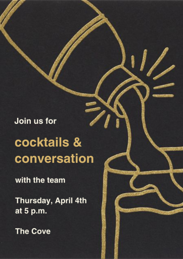 Shake N Roll - Cocktail Party Invitation by Paperless Post